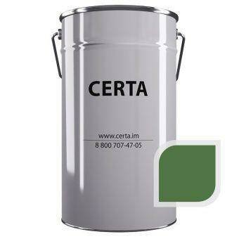 Эмаль ОС-12-03 ЦЕРТА зеленая RAL 6002 25 кг